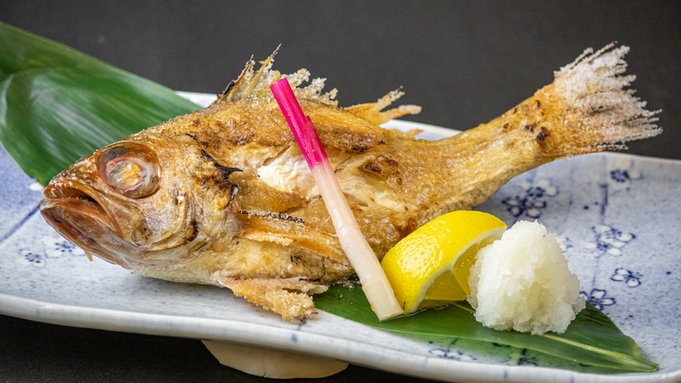 【25周年記念特別企画】北陸鮮魚店直送！夕食時ズワイガニorのどぐろ塩焼きチョイス！北陸応援プラン♪